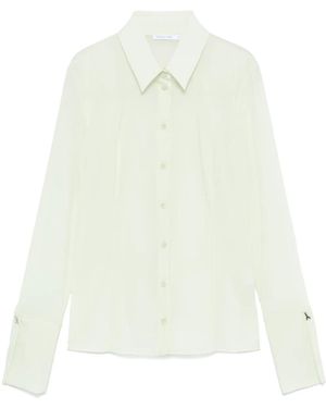 Patrizia Pepe Organza Shirt - White