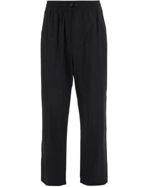 Autry Drawstring Logo-Print Track Trousers - Black