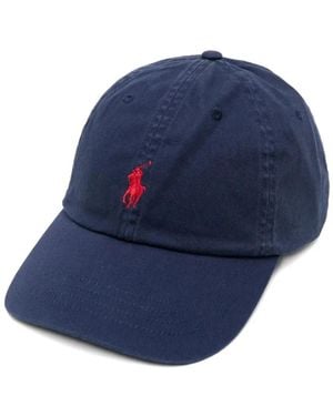 Polo Ralph Lauren Logo-embroidered baseball cap - Azul