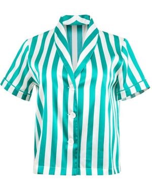 Fleur du Mal Riviera Shirt - Blue