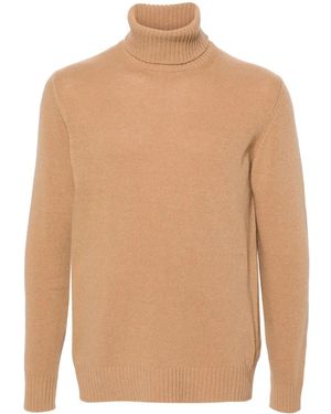 Nuur Roll-Neck Jumper - Natural