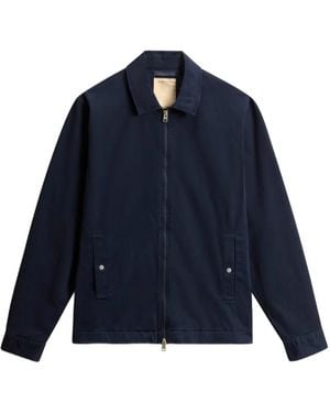 Woolrich Cotton Jacket - Blue