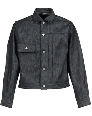 Rivet & Hide Type- Trucker Jacket - Black