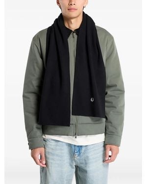 Fred Perry Merino Scarf - Black