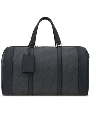 Ferragamo Reisetasche Mit Monogramm-Print - Schwarz