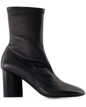 CAREL PARIS Lucia Leather Ankle Boots - Black