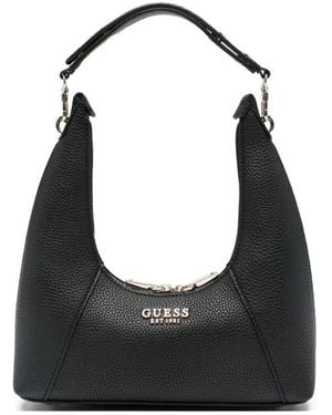 Guess Zip-Fastening Tote Bag - Black