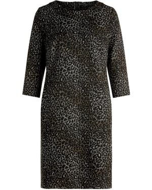 Betty Barclay Leopard-Print Mini Dress - Black