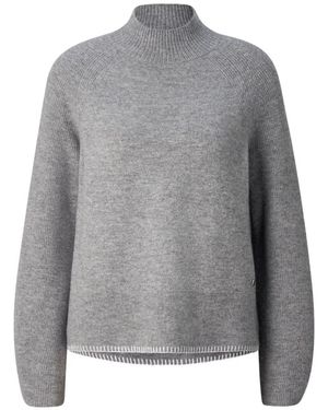 Bogner Maglione Lena Con Collo Rialzato - Grigio