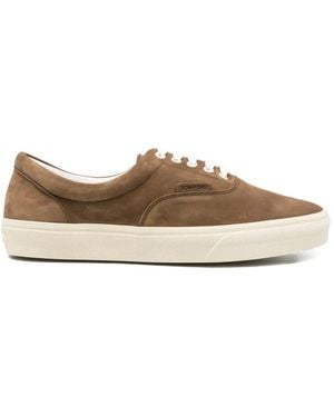 Tom Ford Sneakers Con Logo - Marrone
