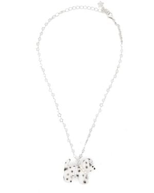 YVMIN Puppy Necklace - White
