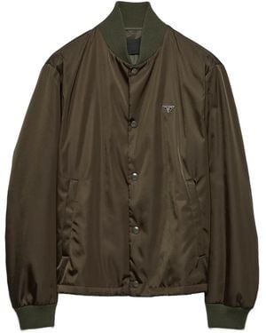 Prada Re-Nylon bomber jacket - Braun