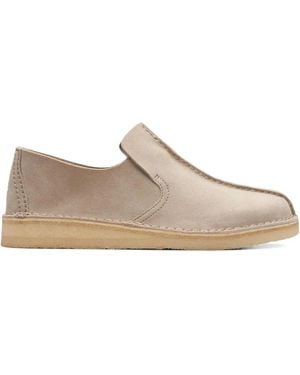 Clarks Desert Mosier "Sand" Loafers - Brown