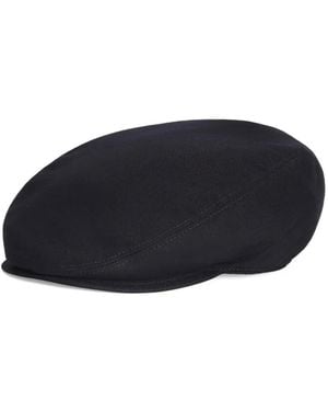 Dolce & Gabbana Cotton Flat Cap - Black