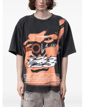 RRR123 T-Shirt Ample Info War Cva - Gray