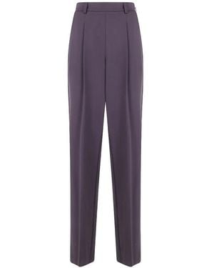 Twinset Pleated Pants - Purple