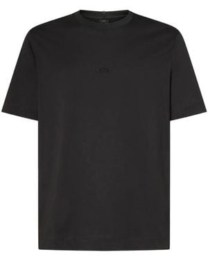 Oakley Stacked Flow Graphic-Print T-Shirt - Black