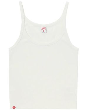 AAPE BY A BATHING AP Spaghetti-Strap Top - White