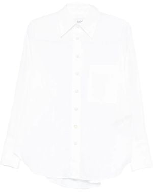 AMISH Button-Front Pocket Shirt - White