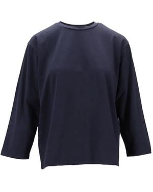 LA ROSE Long Sleeve T-Shirt - Blue