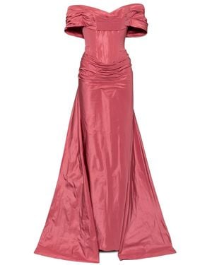 Zuhair Murad Ruched Gown - Pink