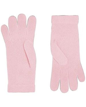 Bompard Origines Cashmere Knitted Gloves - Pink