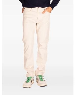 CYCLE Straight-Leg Cotton Jeans - White