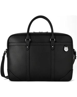 Mulberry Heritage Grain Leather Briefcase - Black