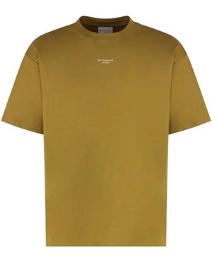 Drole de Monsieur スローガン Tシャツ - グリーン