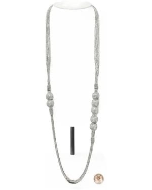 Peserico Beaded Necklace - White