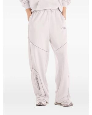 New Balance Trackside French Terry Trousers - Pink