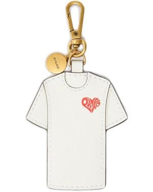Pinko Porte-Clés À Breloque T-Shirt - White