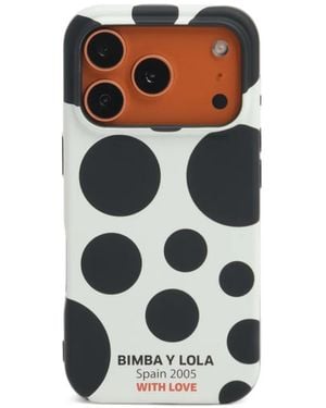 Bimba Y Lola Iphone 17 Pro Max Dots Hard Case - White