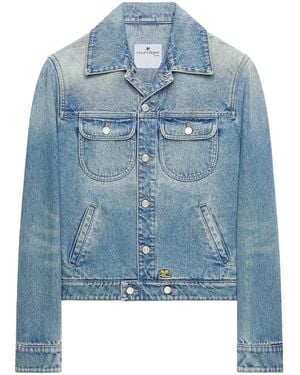 Courreges Classic Denim Jacket - Blue