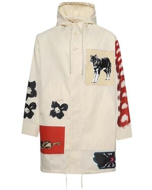 Marni X Slawn And Soldier Duster Parka - White