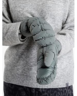 Columbia Csc Luxe Quilted Mittens - Grey