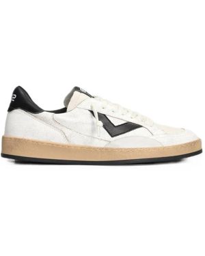 4b12 Playnew Cracked-Effect Trainers - Black