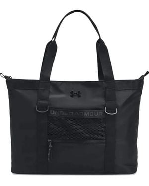 Under Armour Studio Logo-Detail Tote Bag - Black