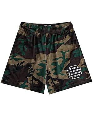 Eric Emanuel Camouflage-Print Shorts - White