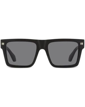 Off-White c/o Virgil Abloh Lunettes De Soleil À Monture Carrée Lawton - Gris