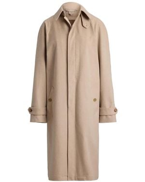 Ralph Lauren Long-Sleeves Coat - Natural