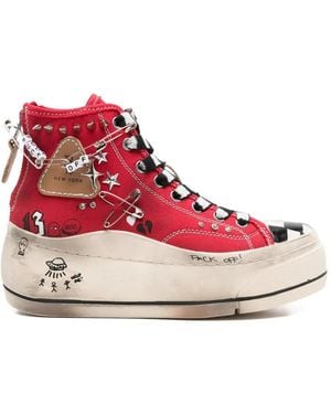 R13 Kurt Trainers - Pink