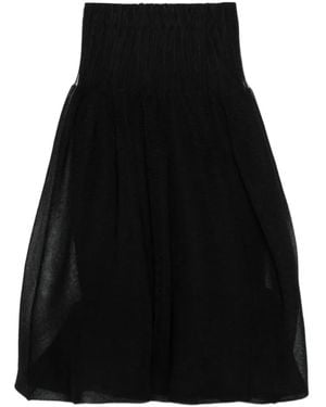 CFCL Pleated Midi Skirt - Black