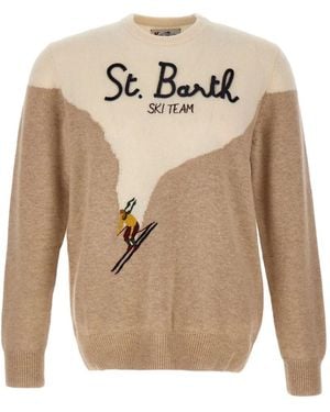 MC2 Saint Barth Heron Sweater - Natural