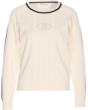 Liu Jo Pull À Ornements En Cristal - Neutre