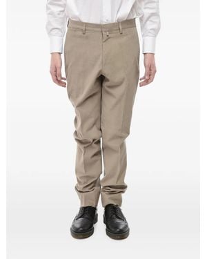 Corneliani Cotton Chino Trousers - Natural
