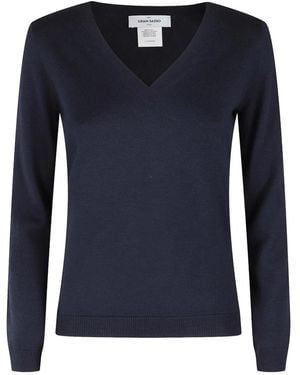 Gran Sasso Haut À Col V - Bleu