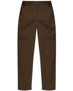 Moncler Logo-Patch Pants - Green