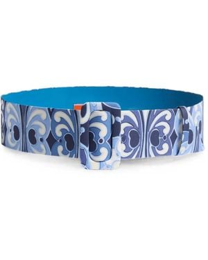 La DoubleJ Medium Belt 6Cm - Blue