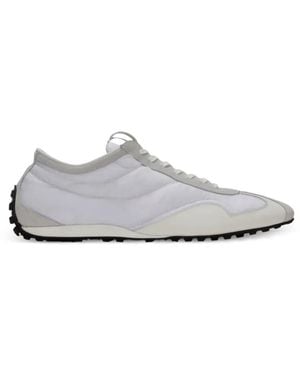 Balmain Racing Low Sneakers - White